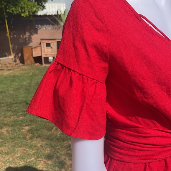 NWT Sabo Skirt Aquilla Dress - Red - Picture 9 of 13